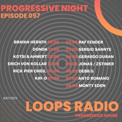 Kotsi & Ahnert Progressive Night Ep. 057 Loops Radio Turquía