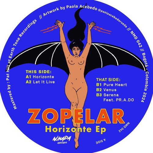 PREMIERE: Zopelar - Venus (Vinyl) [Nómada Records]