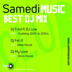 DJ LOW FT DJ FRED REBUFFO - CLUBBING 2000's 2010's LIVE RADIO SHOW