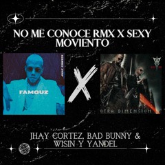 No Me Conoce Remix x Sexy Movimiento - Jhay Cortez, Bad Bunny X Wisin & Yandel (Lirio Mashup)