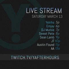 Austin Found - Y Afterhours Twitch Livestream March 13, 2021