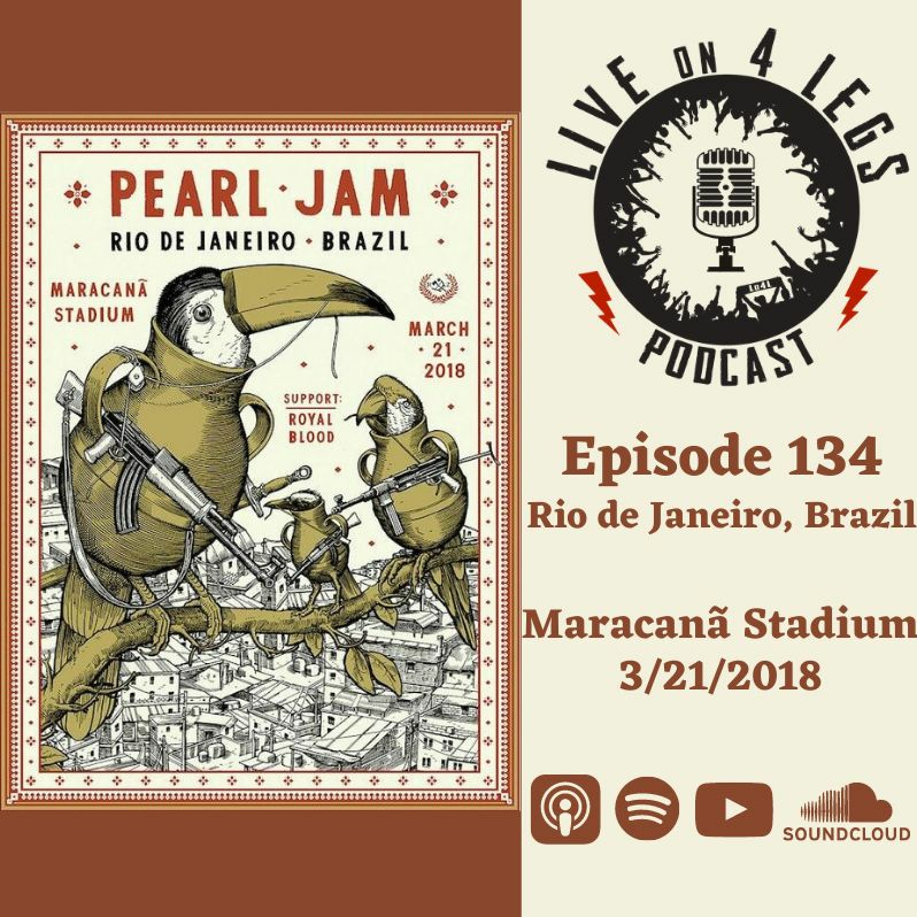 Live On 4 Legs: Pearl Jam Podcast