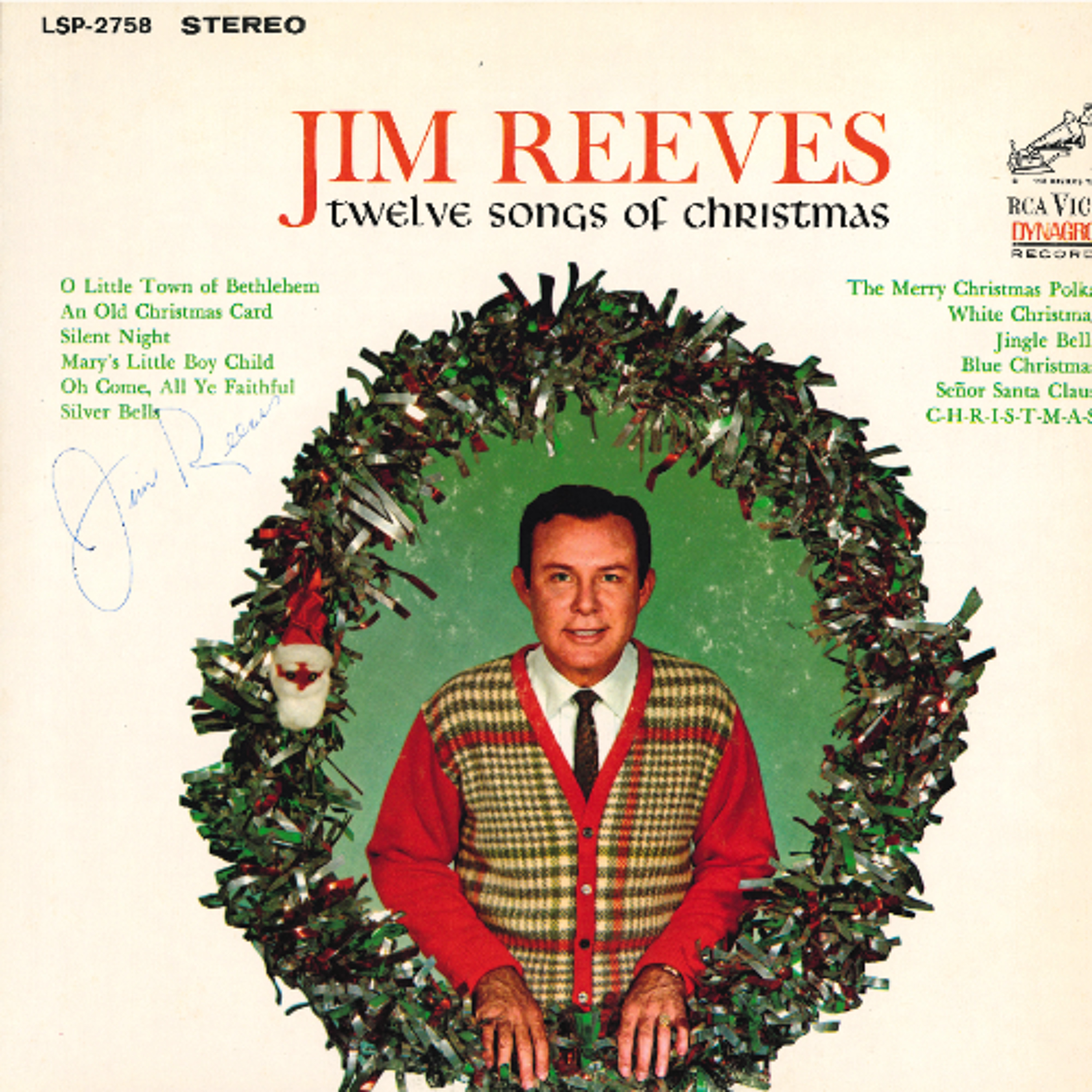 #544 The Jim Reeves Christmas Show (Including Jim's RCA Victor album 12 Songs Of Christmas, LSP-2758) episode artwork