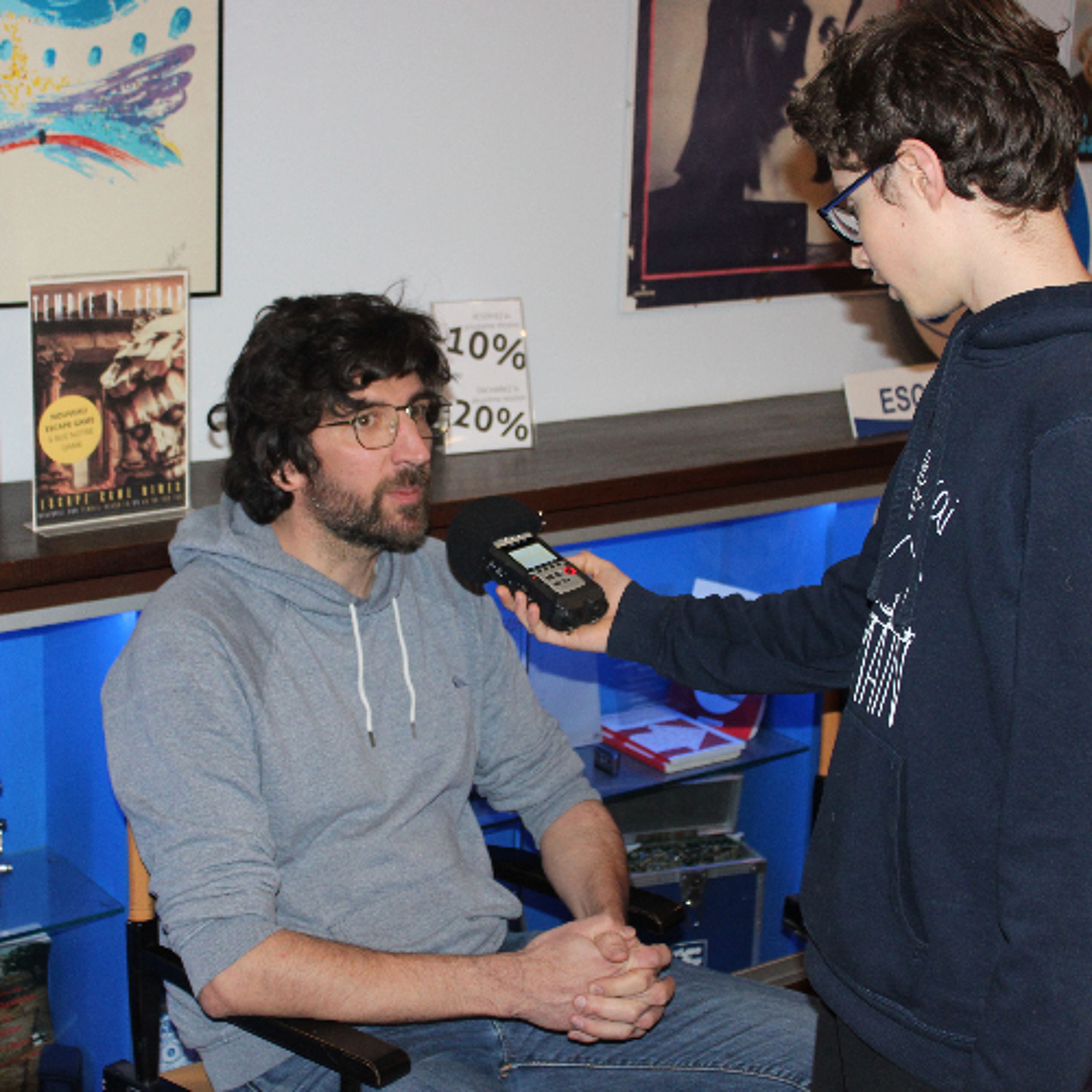 Interview de Cyril de l'escape game Télé bleue à Nimes episode artwork