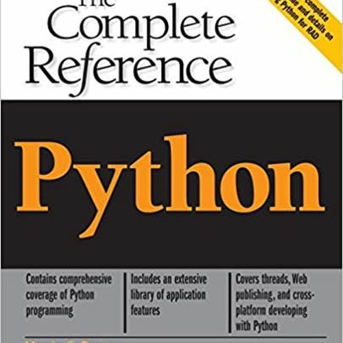Stream [DOWNLOAD] Python: The Complete Reference from KellenSalazar03 ...