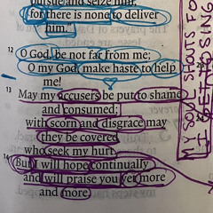 Psalm 71:13-24 - Mike Neff (C, C/B, Am, F, Dm, G)