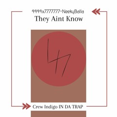 "4444x7777777" They Aint Know FT "NeekyBalla" Prod.4444x7777777