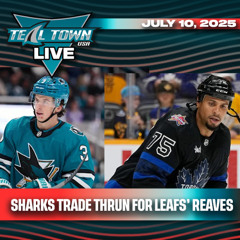 BREAKING: Sharks Acquire Ryan Reaves from Leafs for Henry Thrun - 7/10/2025 - Teal Town USA