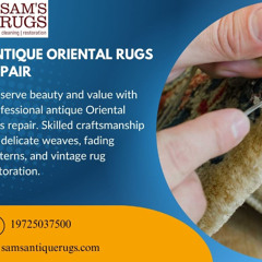 Antique Oriental Rugs Repair – Restoration of Vintage and Heirloom Rugs with Great Detail