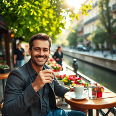 MONSIEUR CAFÉ  (feat. Marc Zicco)  (French Pop)