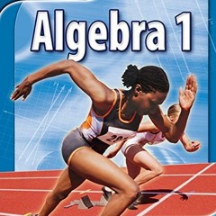 [Free] PDF 📝 Glencoe Algebra 1, Student Edition by  John Carter,Gilbert Cuevas,Roger