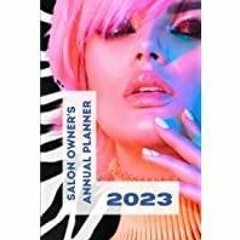 (PDF)(Read) Salon Owner&#x27s Annual Planner 2023 | Smart Goal planning | Monthly, Quarterly, Annual
