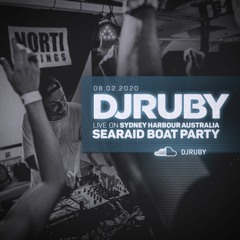 DJ Ruby Live at Sydney Harbour Australia, Sea Raid Boat Party 08-02-20