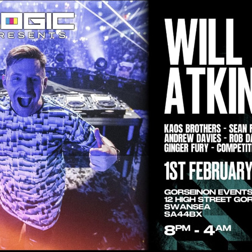 LOGIC PRESENTS WILL ATKINSON 1/2/25