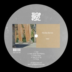 PREMIERE: Nicolas Barnes - Pong [Dub Cuts 005]