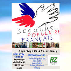 Reportage la braderie du secours populaire français (St Chely)