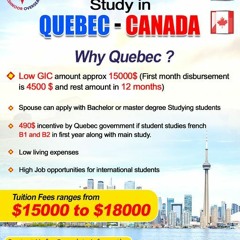 Study in Quebec Canada for Indian Students Consultants in Mohali