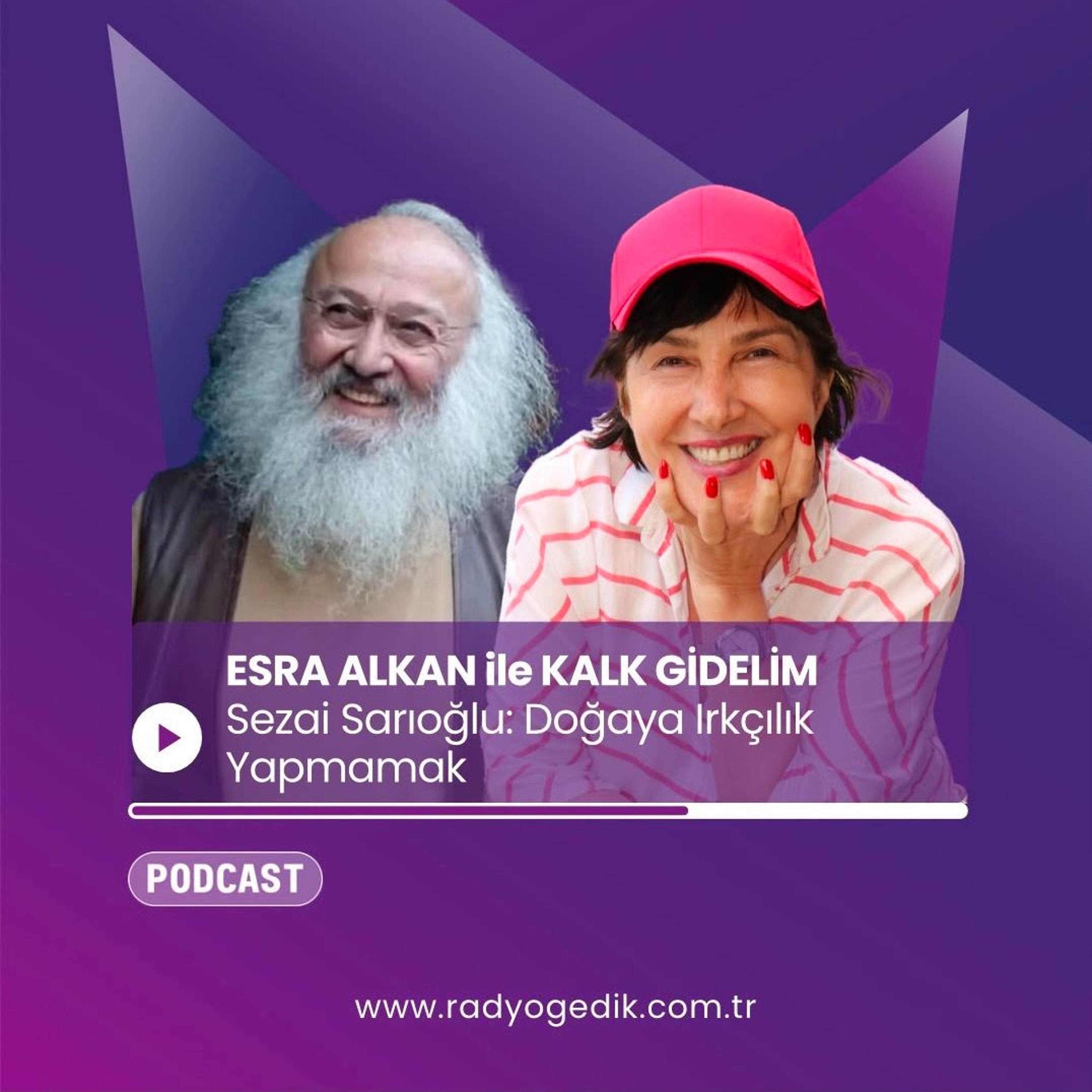 ESRA ALKAN İLE KALK GİDELİM - SEZAİ SARIOĞLU: Doğaya Irkçılık Yapmamak episode artwork