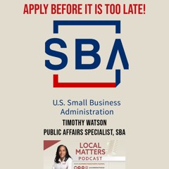 Apply Before it is Too Late! with Timothy Watson