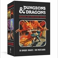 VIEW EPUB KINDLE PDF EBOOK Dungeons & Dragons 100 Postcards: Archival Art from Every