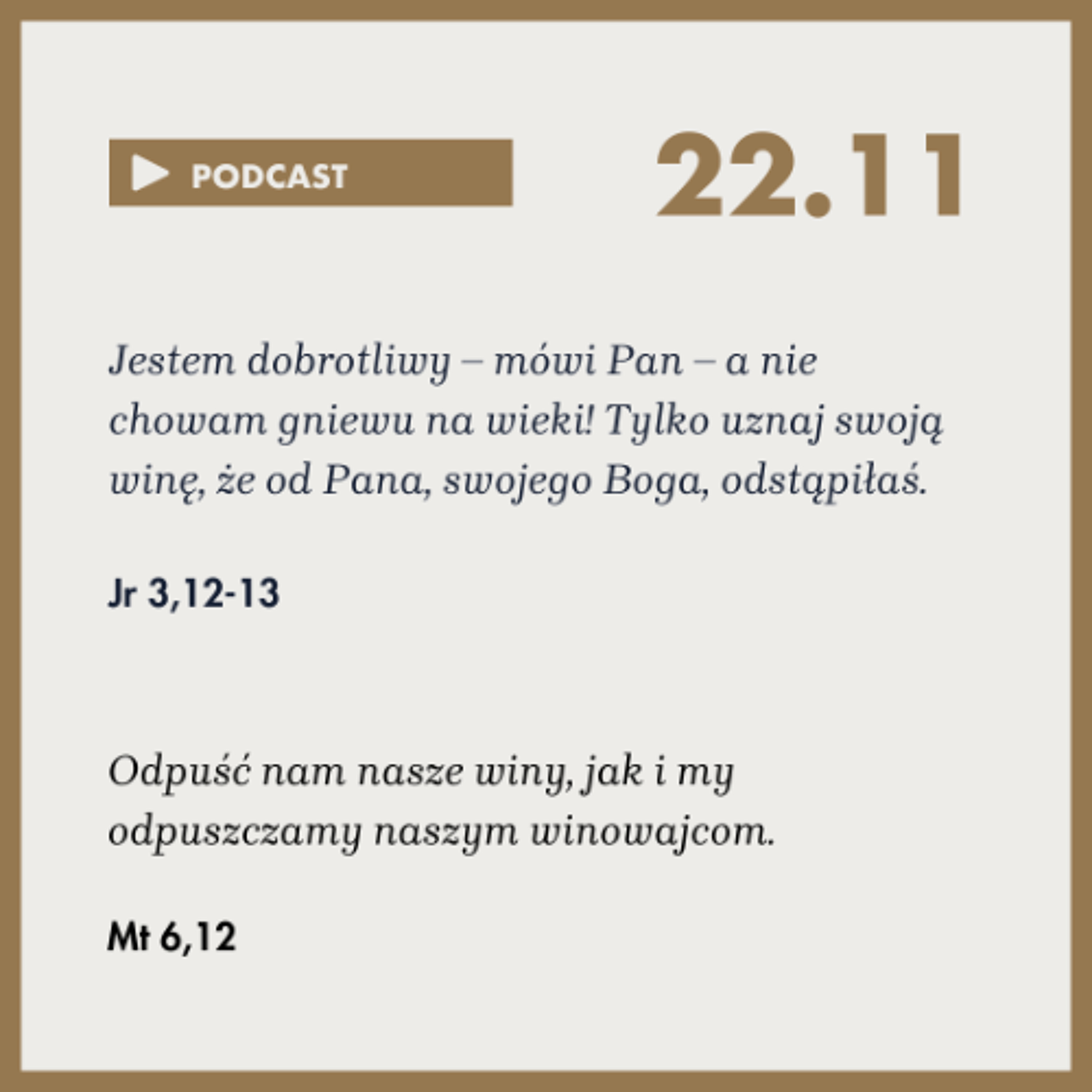 Poranek ze Słowem na 22 listopada 2025 episode artwork