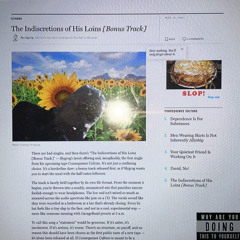 The Indiscretions of His Loins [Bonus Track]