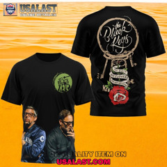 The Black Keys No Rain No Flowers Tour 2025 3D Shirt