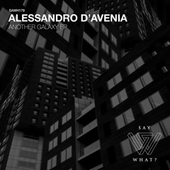 PREMIERE: Alessandro D'Avenia - Another Galaxy [Say What?]