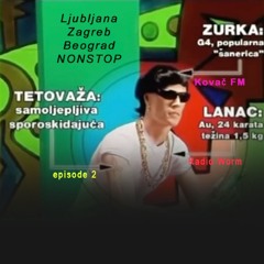 Ljubljana - Zagreb - Beograd NONSTOP / Episode 2 (8.12.2024 - Radio Worm)