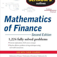 free KINDLE 📂 Schaum's Outline of Mathematics of Finance, Second Edition (Schaum's O