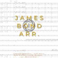 James Bond arr.  On Her Majesty's Secret Service, Skyfall, and Main Theme (MIDI)