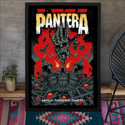 Stream Pantera Sacotiabank Arena Toronto ON Feb 26 2024 Poster by