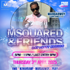 MSQUARED & FRIENDS DAY PARTY EDITION | LIVE AUDIO NEW SKl DANCEHALL | Hosted By @RMB & YKAY