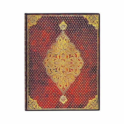 ✔Ebook⚡️ Paperblanks | Golden Trefoil | Hardcover | Ultra | Unlined | Elastic Band Closure | 14