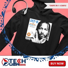 Jalen Brunson Jay-B the orange and blue print the gift and the curse poster shirt