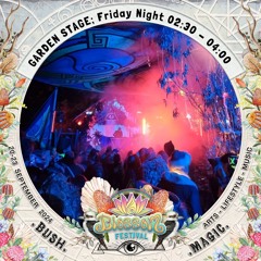 Friday night wind down @ the Garden stage - Blossom 2024