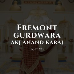 Bhai Bikramjeet Singh (Garhi) - Fremont Gurdwara AKJ Anand Karaj - July 12 2025