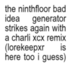 CHARLI XCX - VON DUTCH (ninthfloor + lorekeepxr remix)