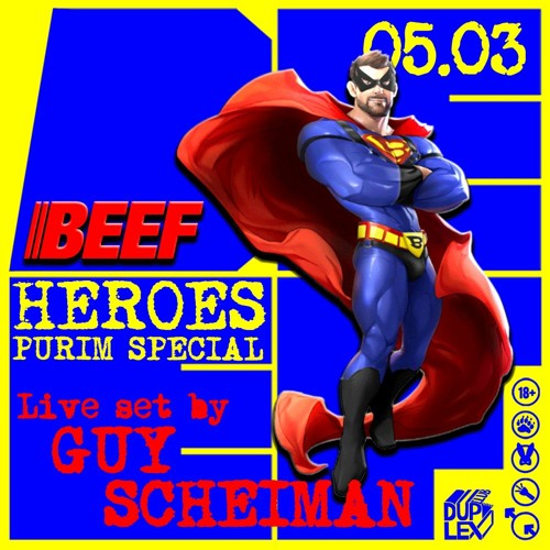 Beef Heroes Purim Event Live By Guy Scheiman