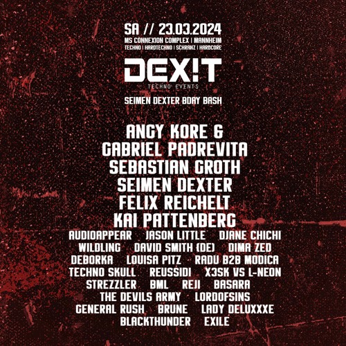 Kai Pattenberg@Dexit Seimen Dexter Birthday Bash 23.3.2024
