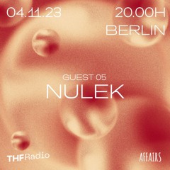 Nulek / The Sun Must Be Dead // 04.11.23