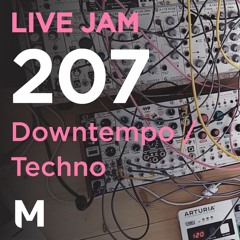 Live Jam #207 - Downtempo / Techno / Electro - Eurorack, Arturia Beatstep Pro, Korg SQ-1