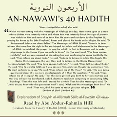 Hadith of Jibrīl [Part 2] | Lesson 3 - An-Nawawī's 40 Hadith (20.11.2022)