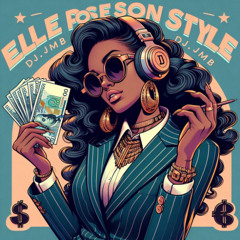 Elle pose son style