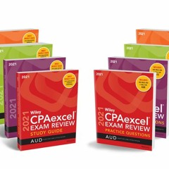 PDF Wiley CPAexcel Exam Review 2021 Study Guide + Question Pack: Complete Set - Wiley