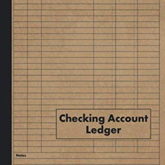 download EPUB 📃 Checking Account Ledger: Payment Record Check Register Notebook - 12