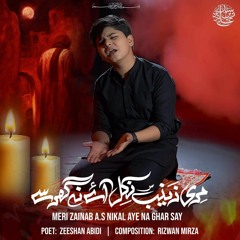 Meri Zainab (s.a) Nikal Aye Na Ghar Se  --  Syed Zain Ali Zaidi  --  21 Ramzan 2022