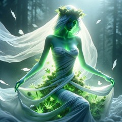 Sie Hat Grüne Haut Und Trägt Ein Weißes Kleid [140BPM]