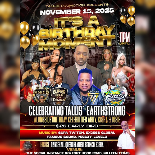 EXCESS GLOBAL SOUND - ITS A BIRTHDAY MOMENT (NOV 15,2025) (LIVE AUDIO)