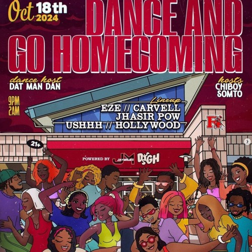Dance and Go Home(Coming) Live Set 10-18-24